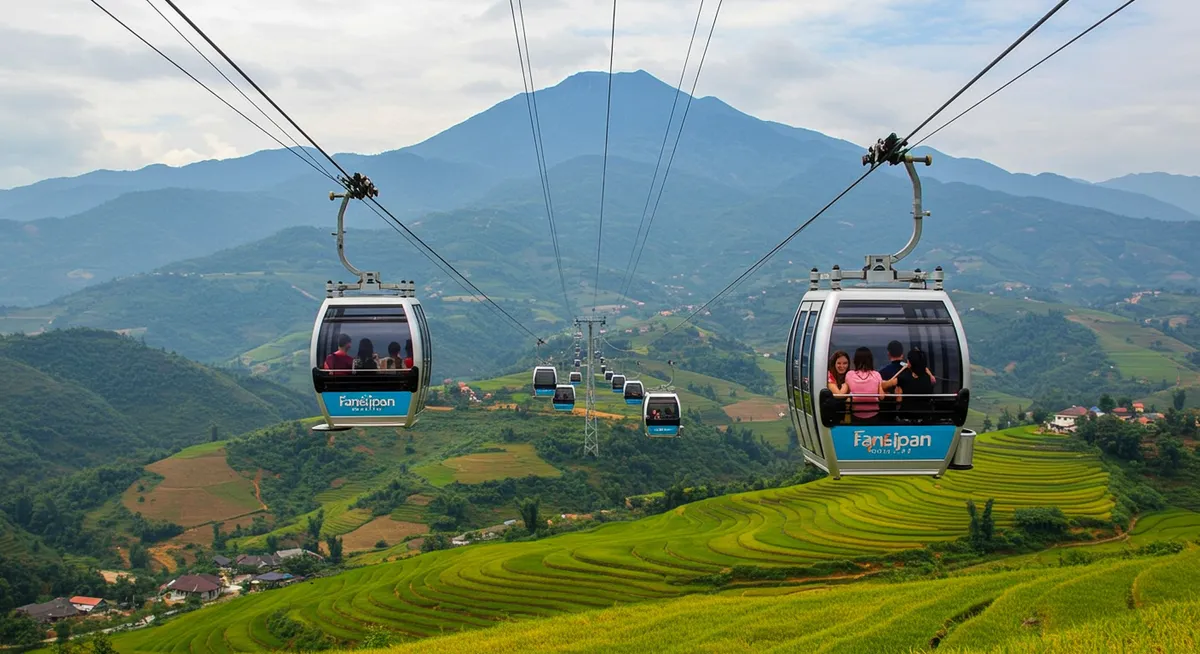 fansipan cable car shelby tour