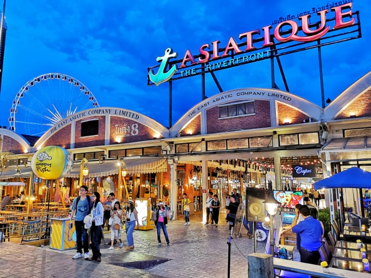 Pasar malam paling hits di Bangkok